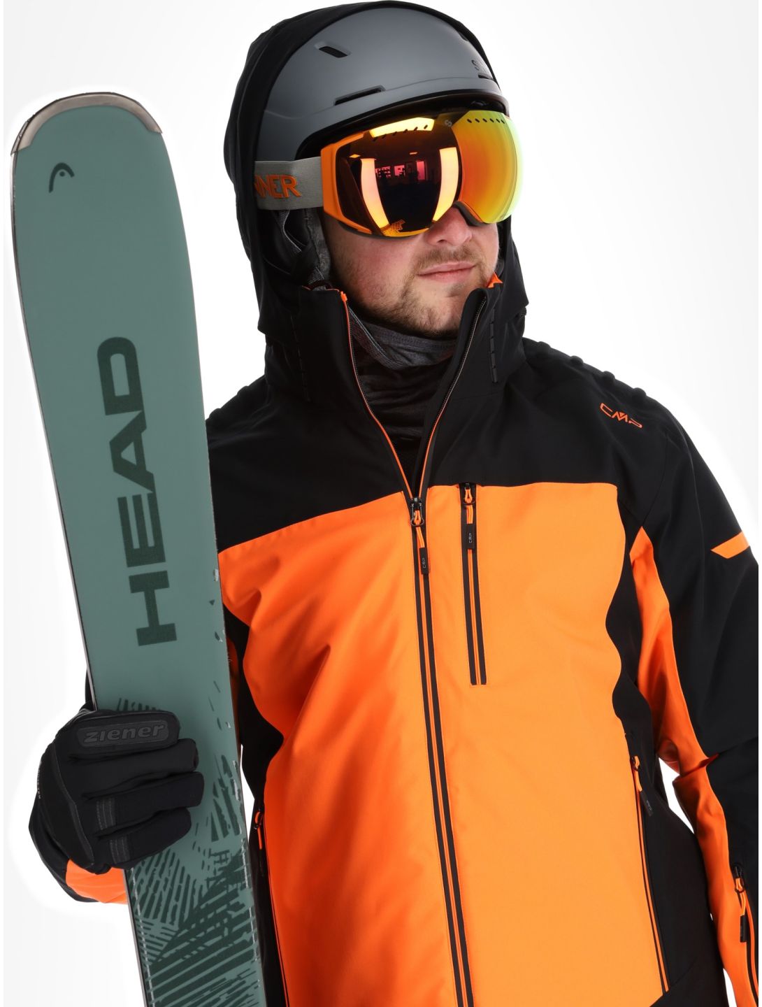 CMP, 34W4707 ski-jas heren Fanta Fluo oranje 