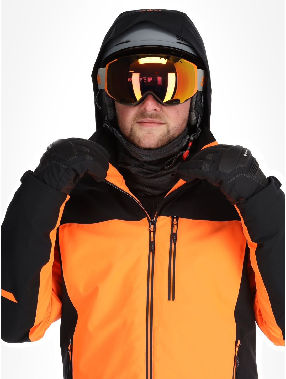 CMP, 34W4707 ski-jas heren Fanta Fluo oranje 