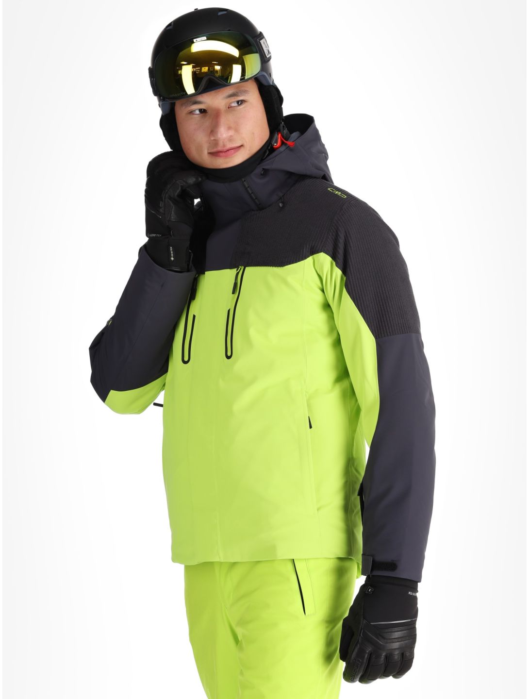 CMP, 34W4737 ski-jas heren Acid groen 