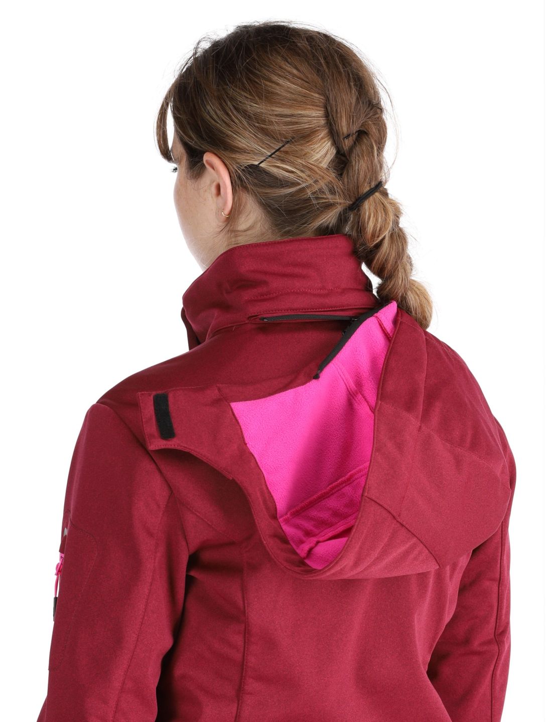 CMP, 39A5006M softshell ski-jas dames Anemone Melange / Festival rood 