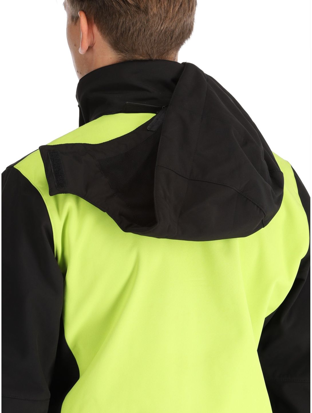 CMP, 3A01787N softshell ski-jas heren Acid Yellow / Black geel, zwart 