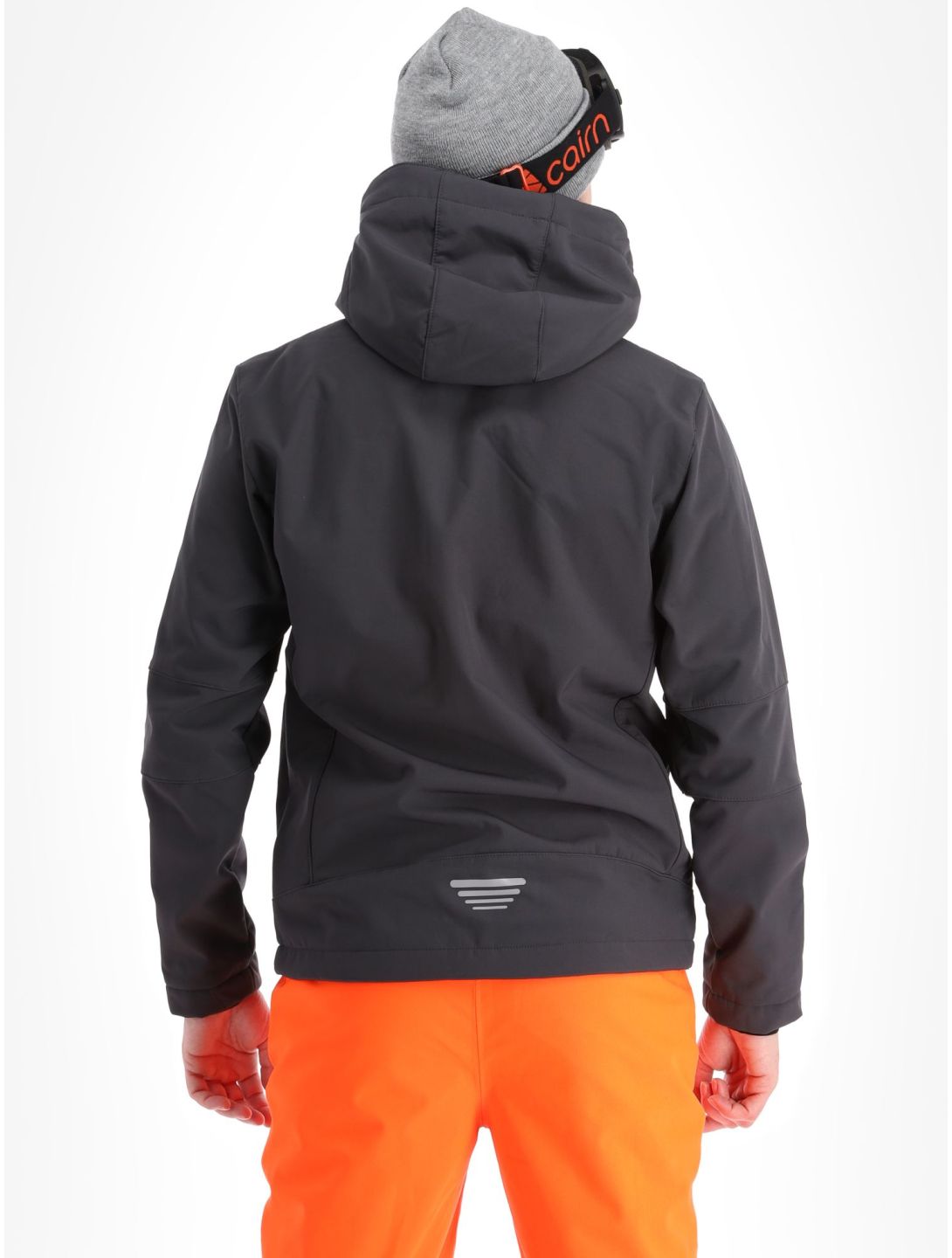 CMP, 3A01787N softshell ski-jas heren Anthracite Flamingo Fluo grijs 