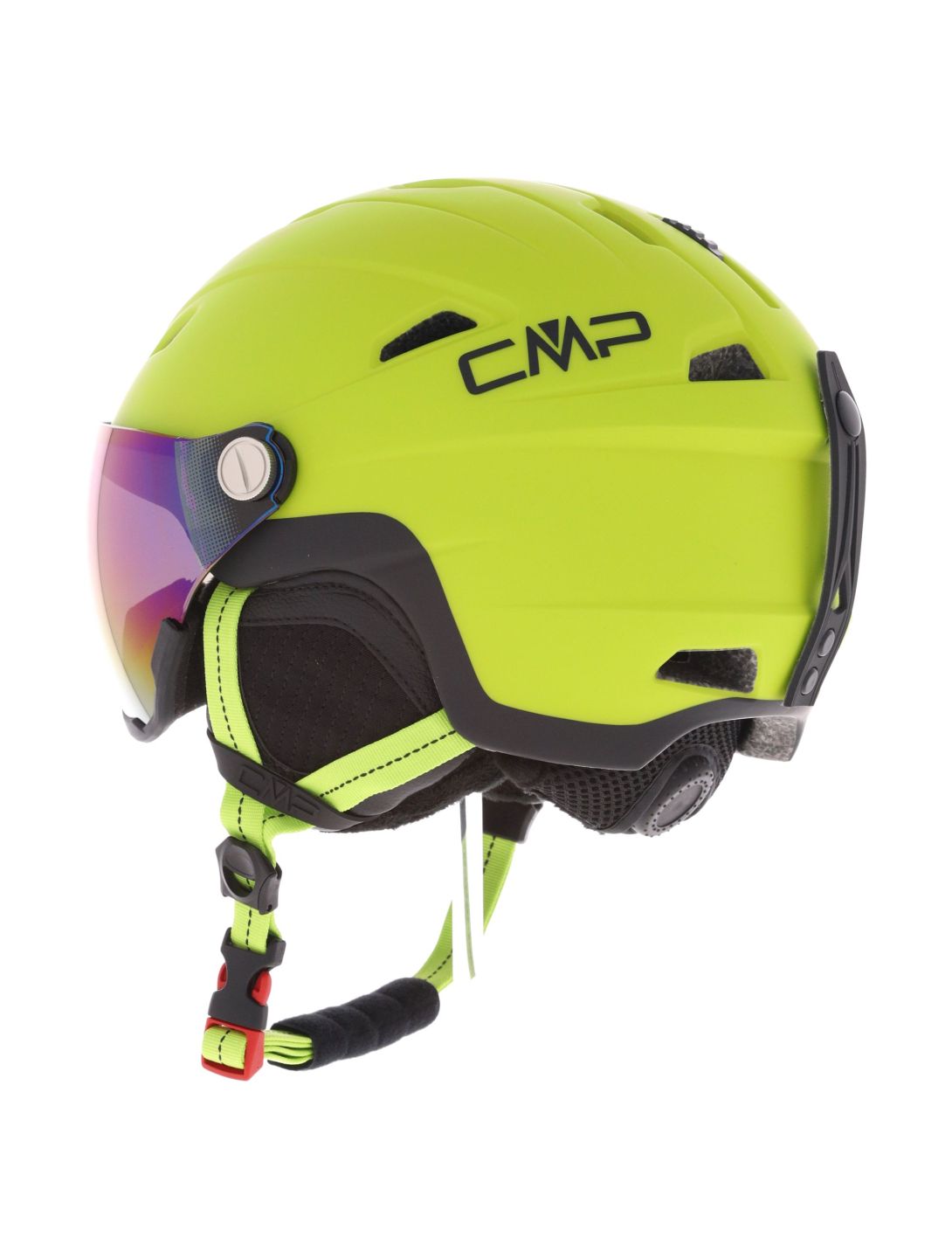 CMP, WA-2 skihelm met vizier unisex Apple groen 