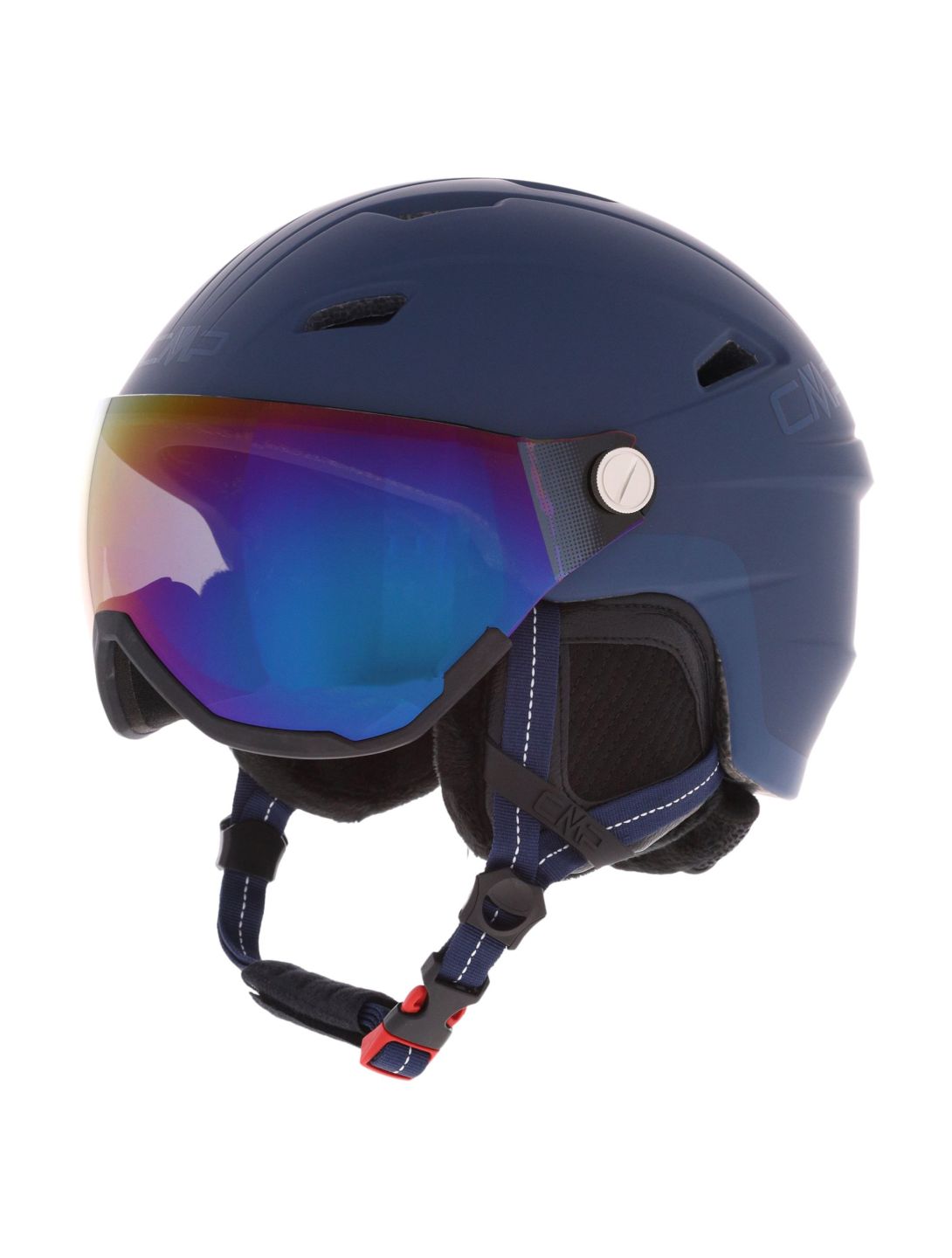 CMP, WA-2 skihelm met vizier unisex Marine blauw 