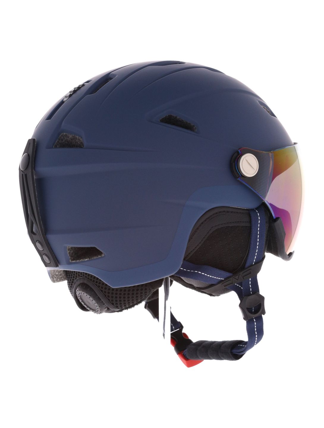 CMP, WA-2 skihelm met vizier unisex Marine blauw 