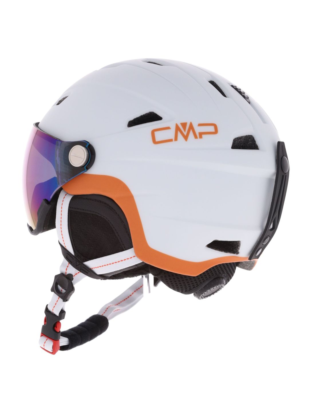 CMP, WA-2 skihelm met vizier unisex White wit 