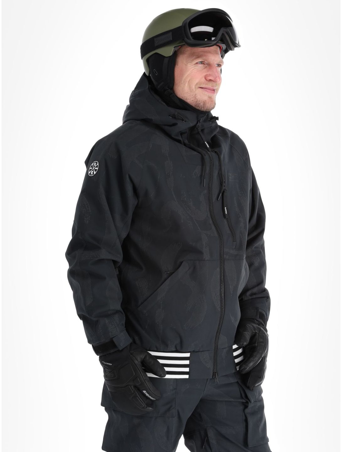 ColourWear, League ski-jas heren Reflective Black zwart 