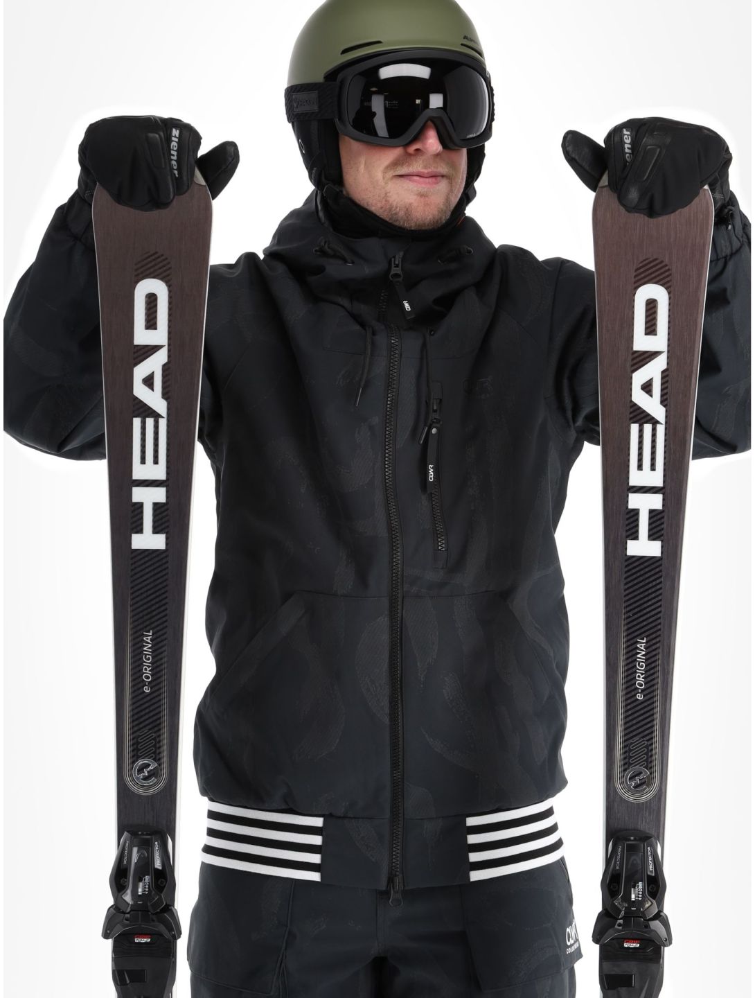 ColourWear, League ski-jas heren Reflective Black zwart 