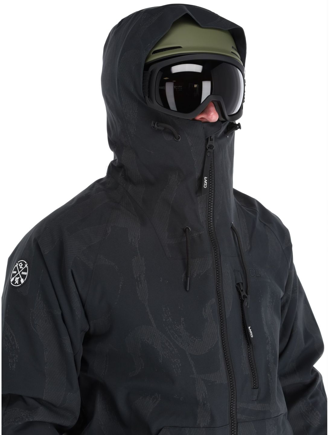 ColourWear, League ski-jas heren Reflective Black zwart 