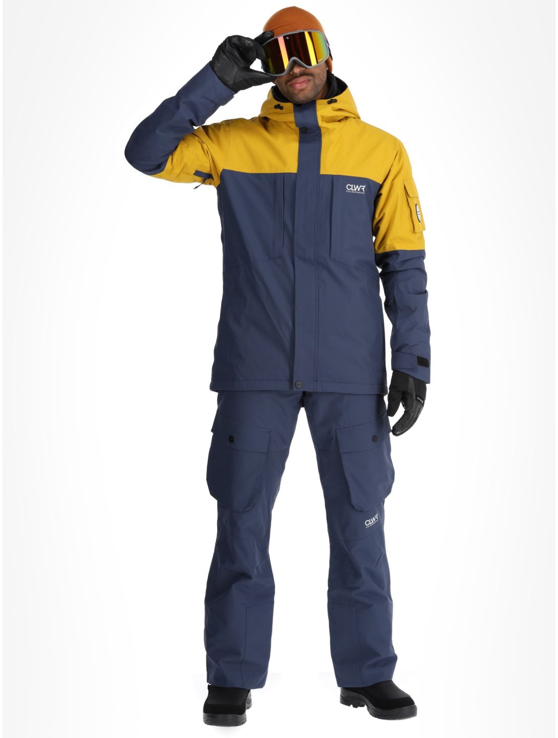 ColourWear, M Eagle ski-jas heren Navy blauw 