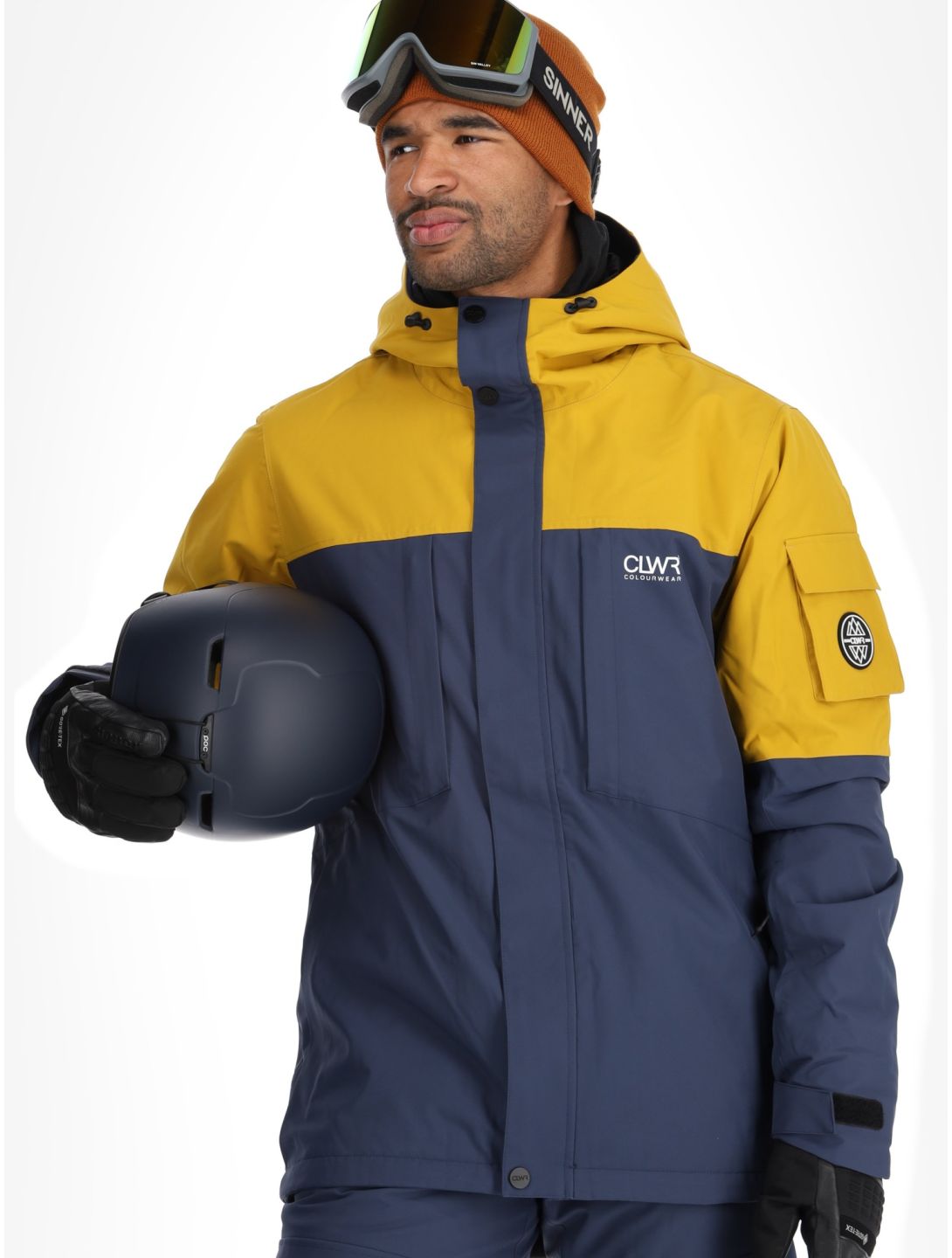 ColourWear, M Eagle ski-jas heren Navy blauw 