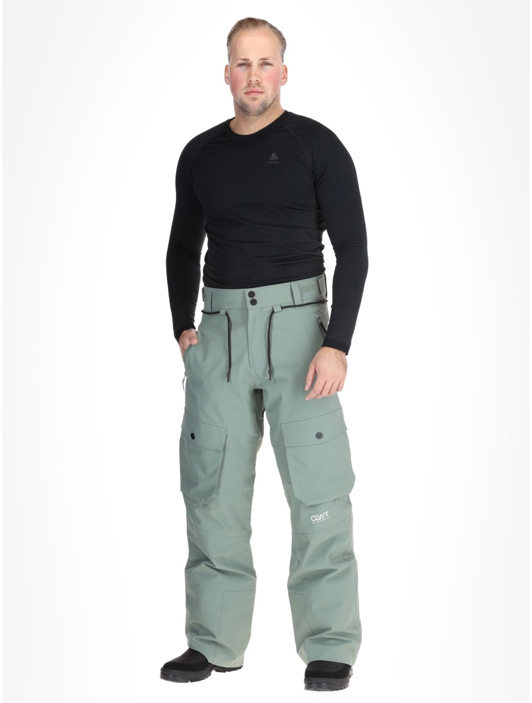 ColourWear, M Flight skibroek heren Dark Sage groen 