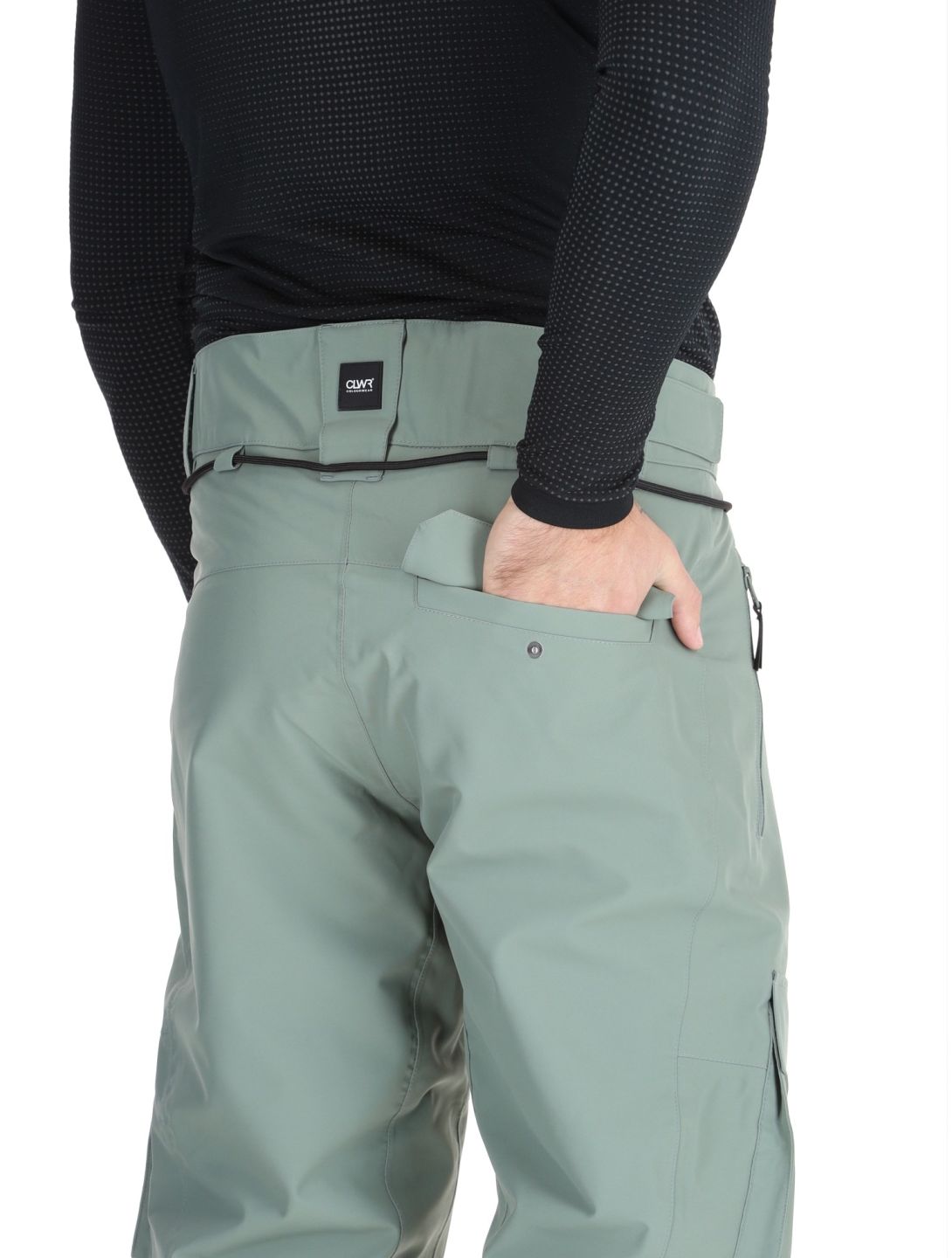 ColourWear, M Flight skibroek heren Dark Sage groen 