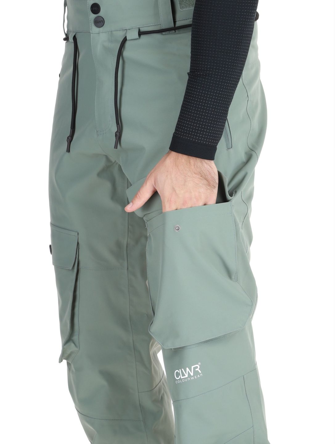 ColourWear, M Flight skibroek heren Dark Sage groen 