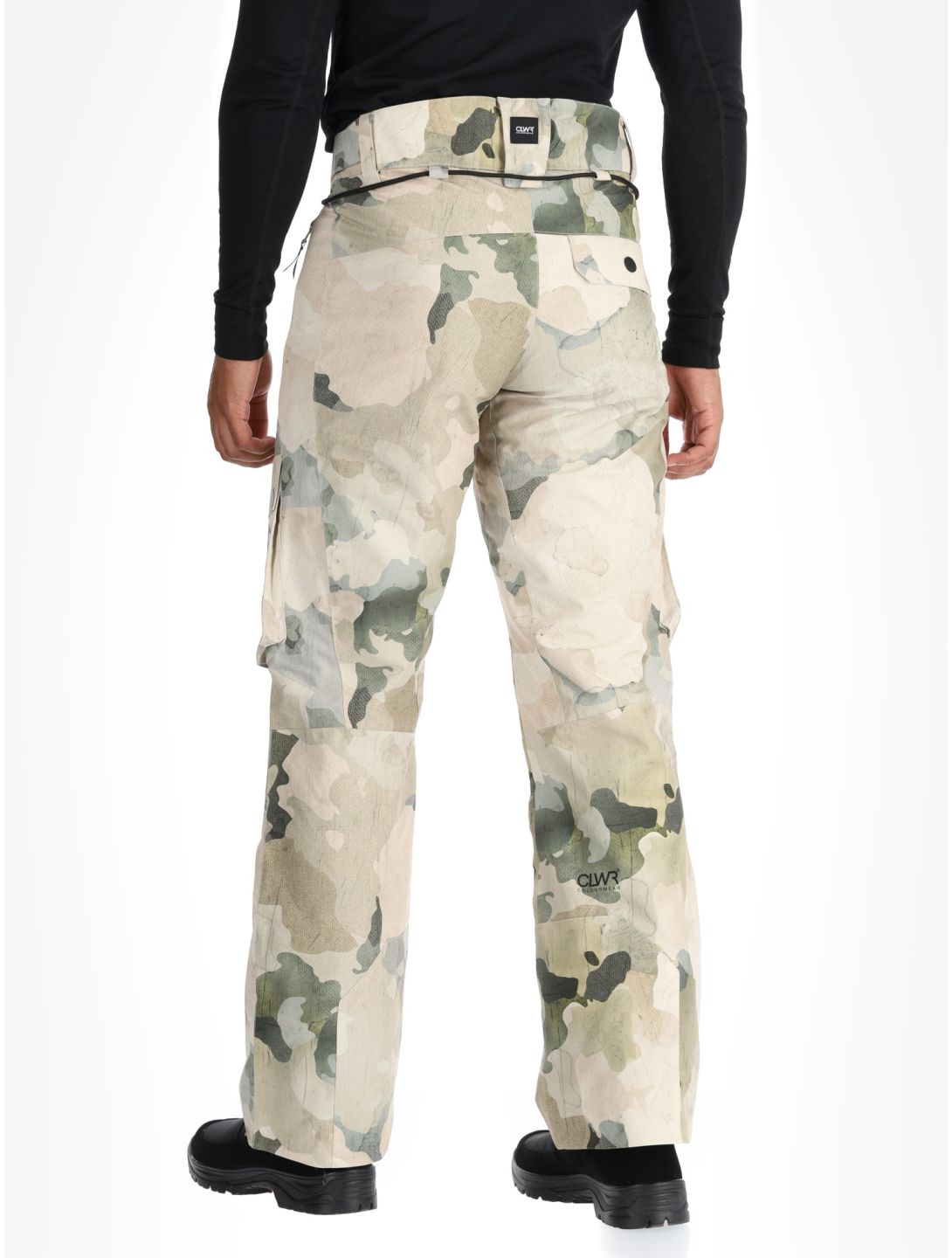 ColourWear, M Flight skibroek heren Water Camo beige 