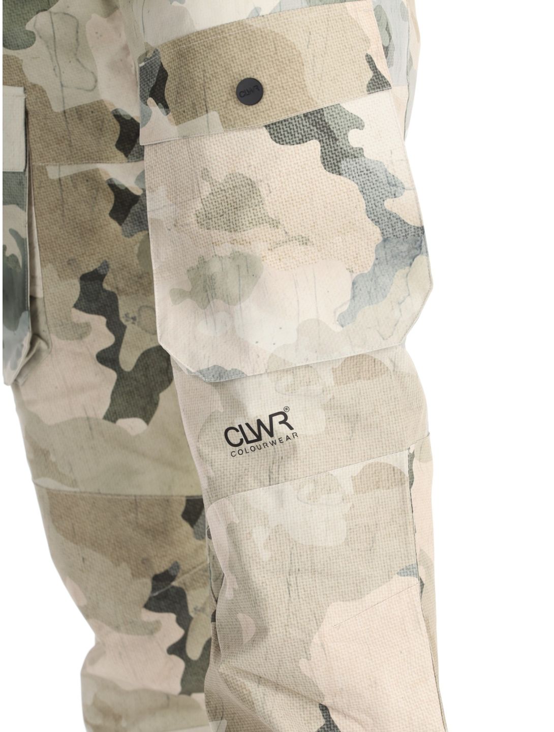 ColourWear, M Flight skibroek heren Water Camo beige 