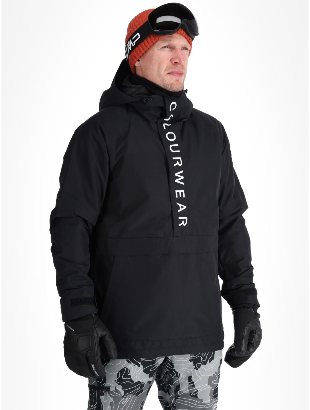 ColourWear, M Signature winter anorak heren Black zwart 