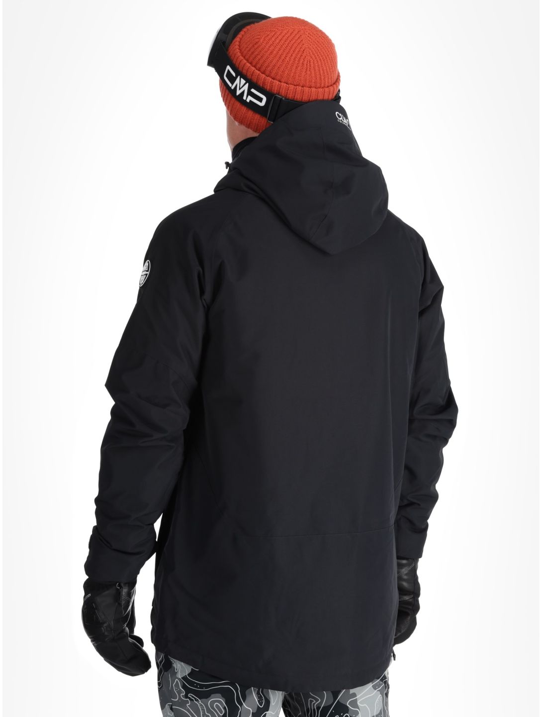 ColourWear, M Signature winter anorak heren Black zwart 