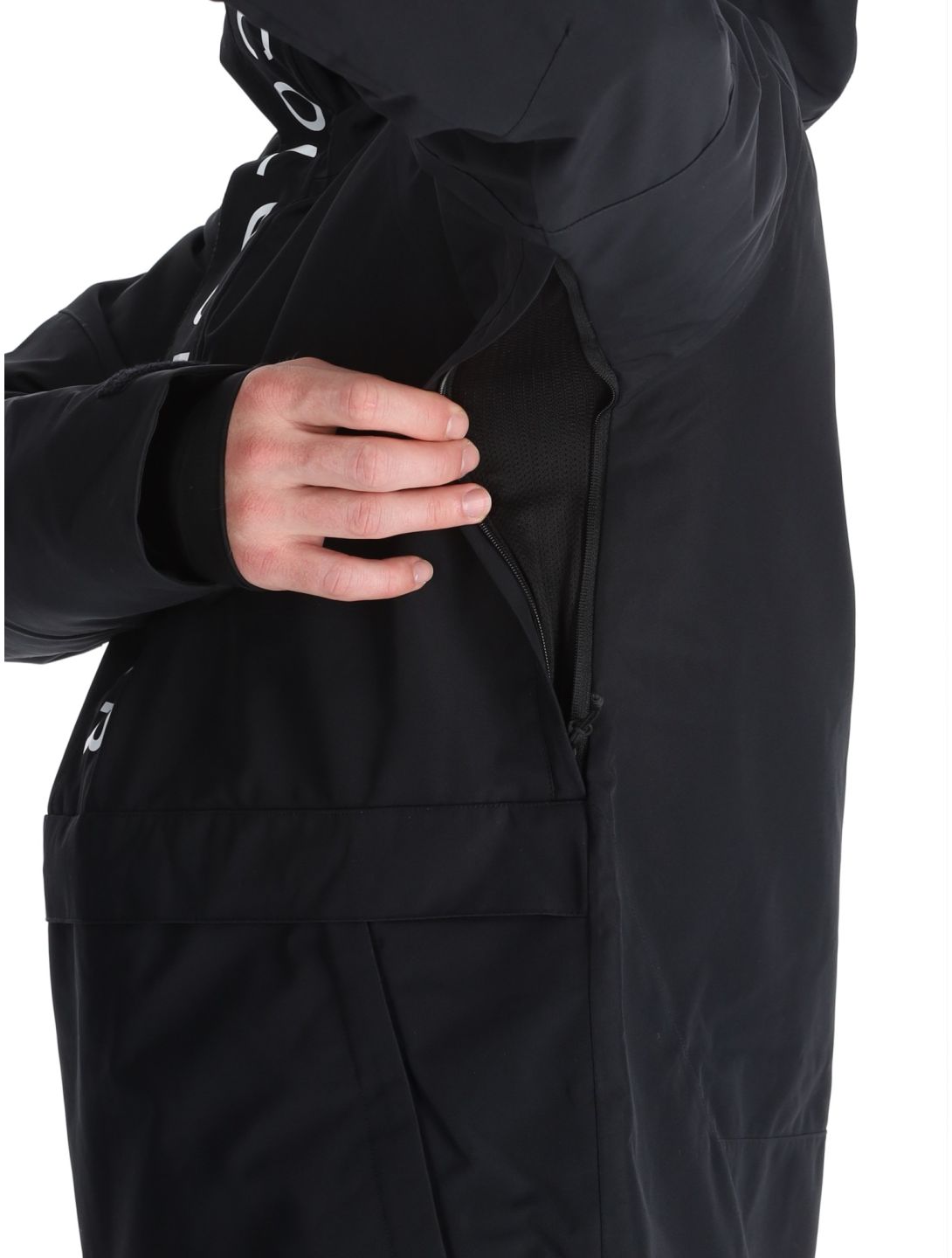 ColourWear, M Signature winter anorak heren Black zwart 