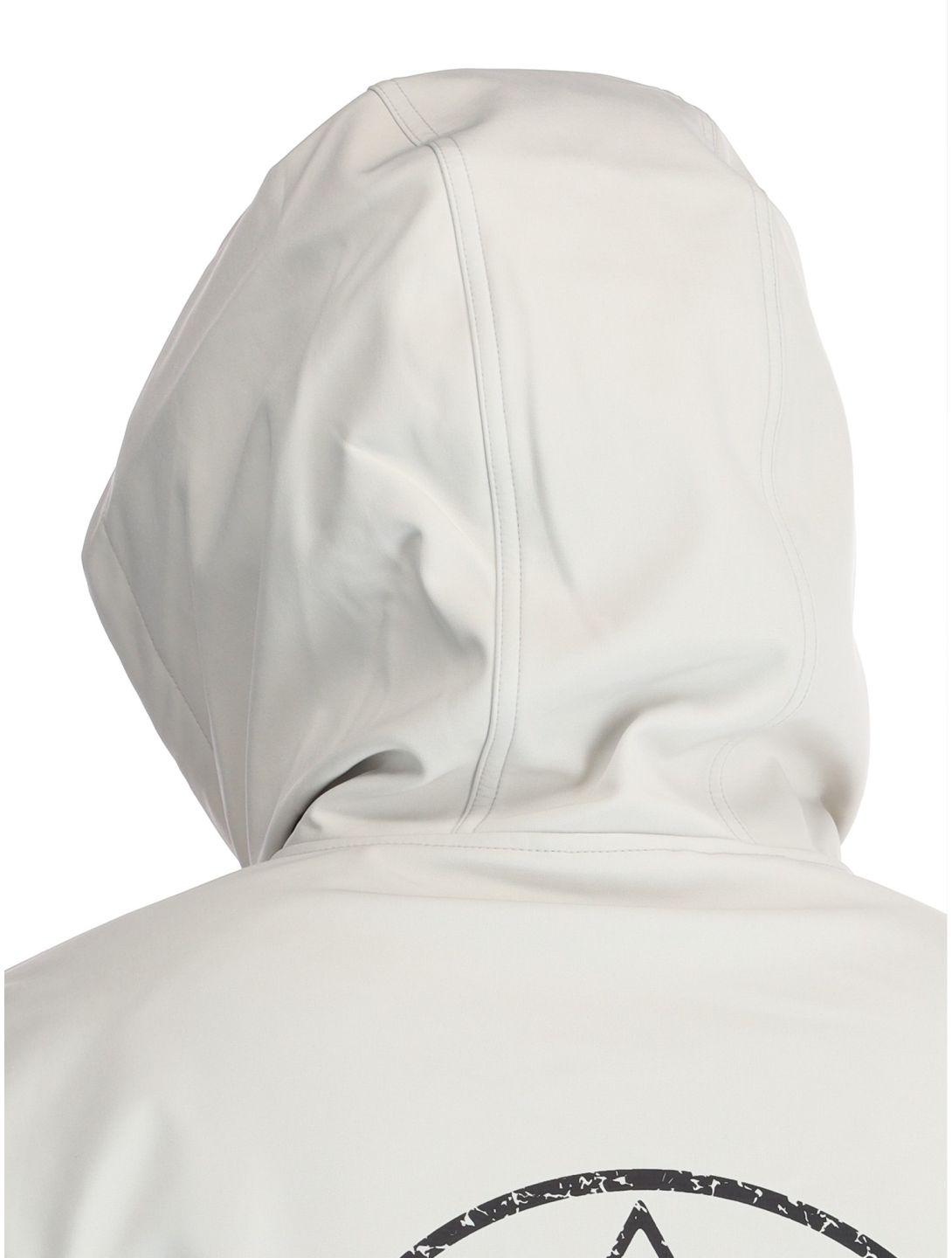 ColourWear, U Est 2010 Hood softshell ski-jas unisex Off-White wit 