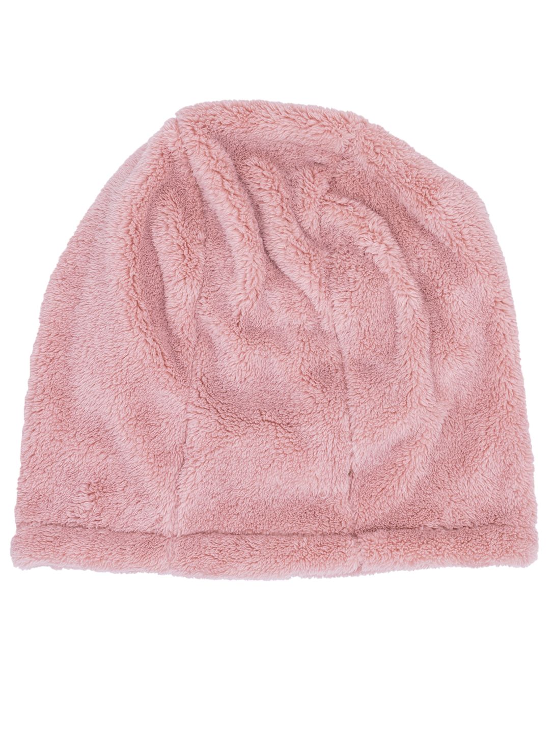 ColourWear, U So Fluffy skimasker dames Dark Rose roze 