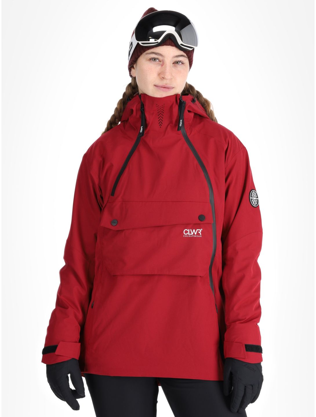 ColourWear, W Cake 2.0 ski-jas dames Raspberry Red rood 