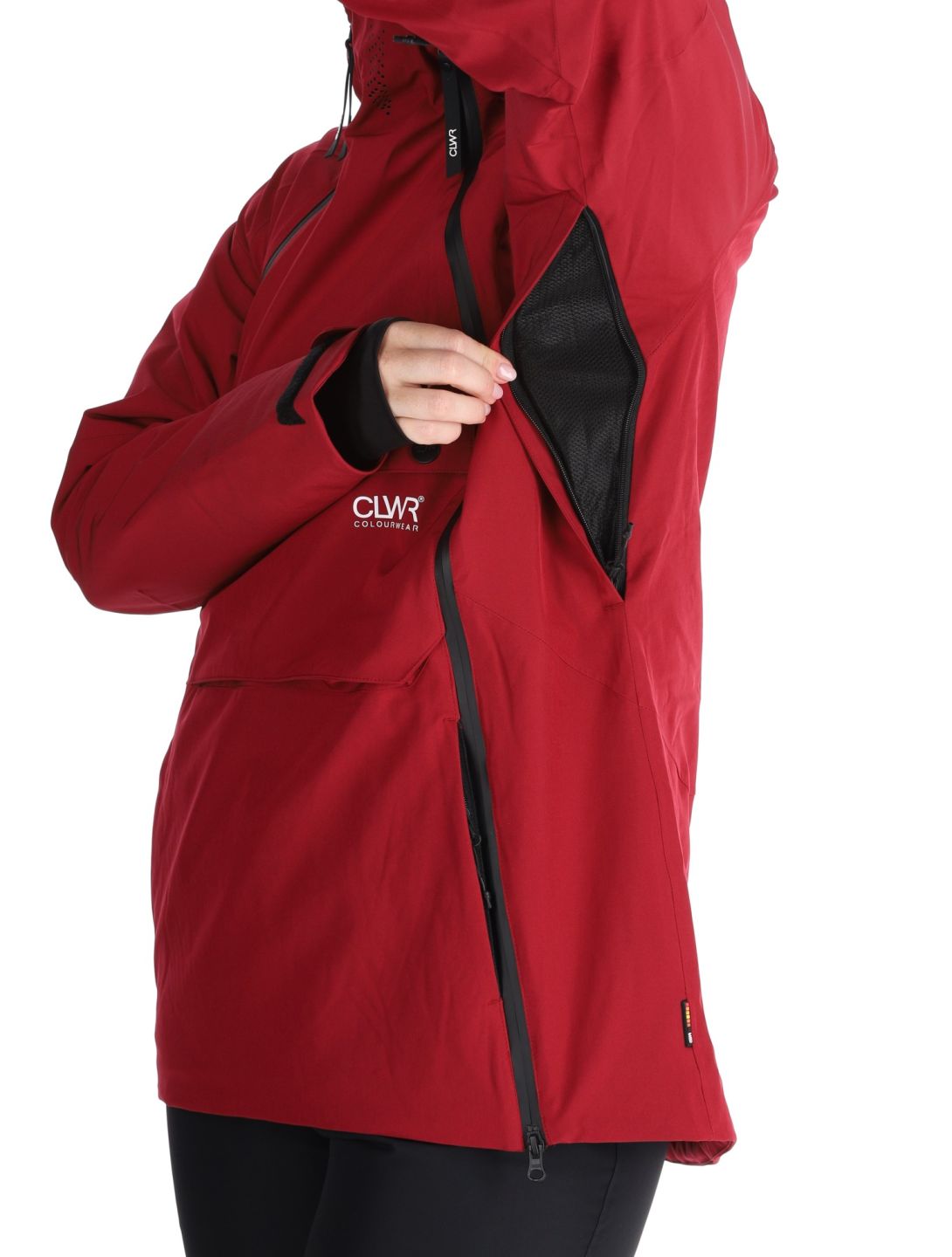 ColourWear, W Cake 2.0 ski-jas dames Raspberry Red rood 