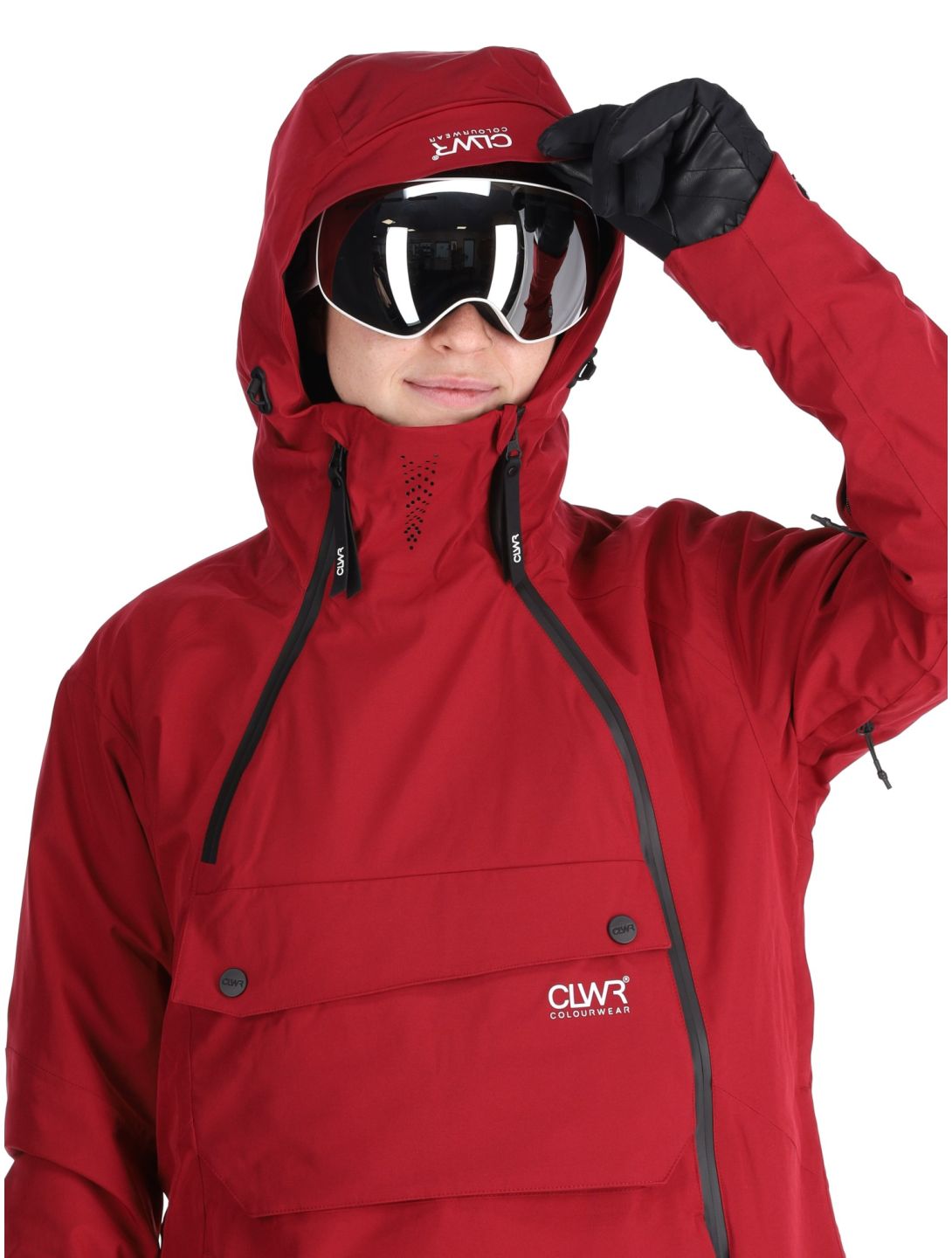 ColourWear, W Cake 2.0 ski-jas dames Raspberry Red rood 