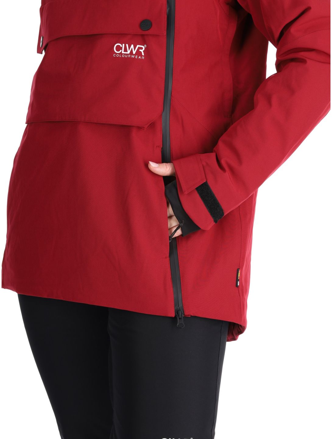 ColourWear, W Cake 2.0 ski-jas dames Raspberry Red rood 