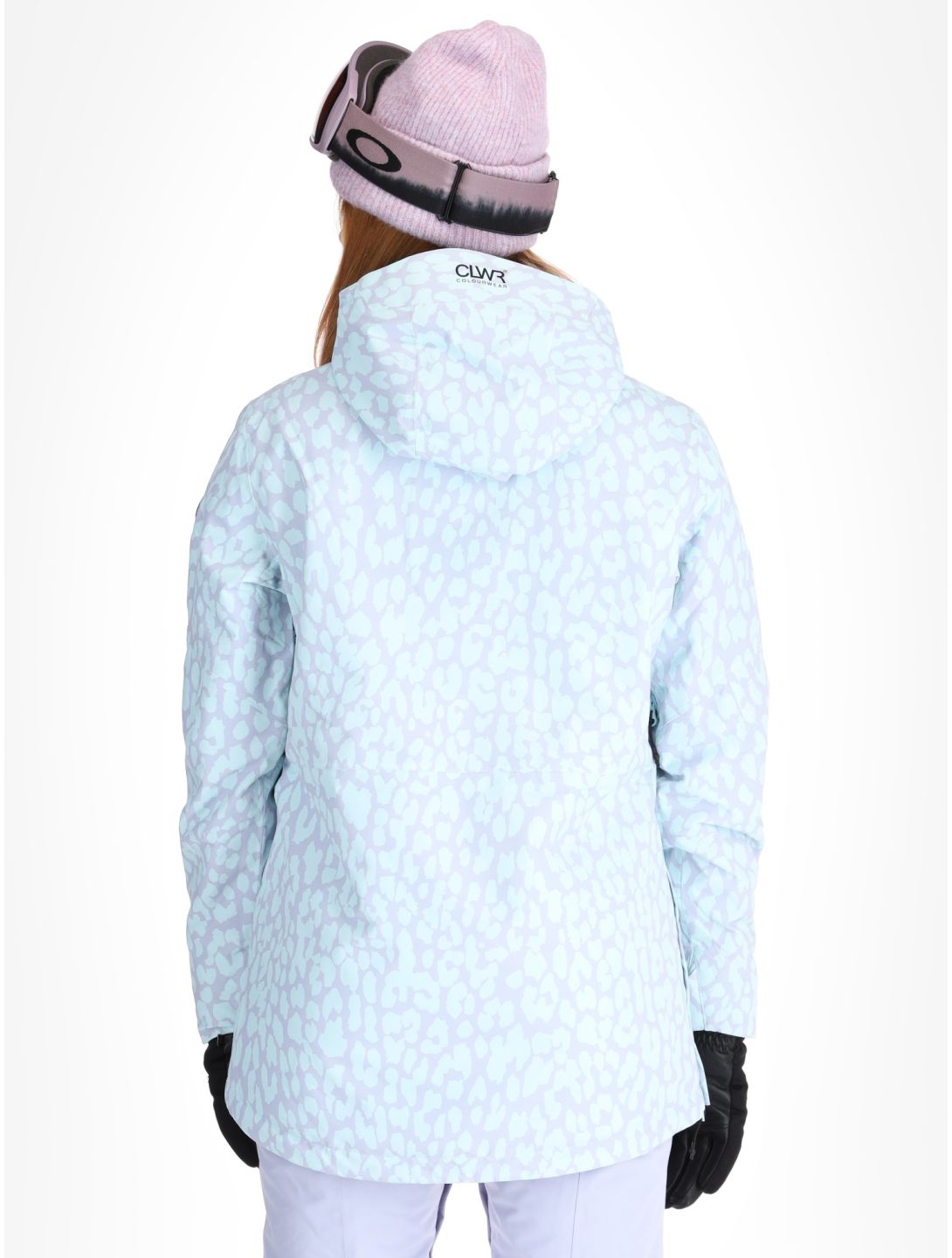 ColourWear, W Homage 2.0 winter anorak dames Leopard Lilac paars 