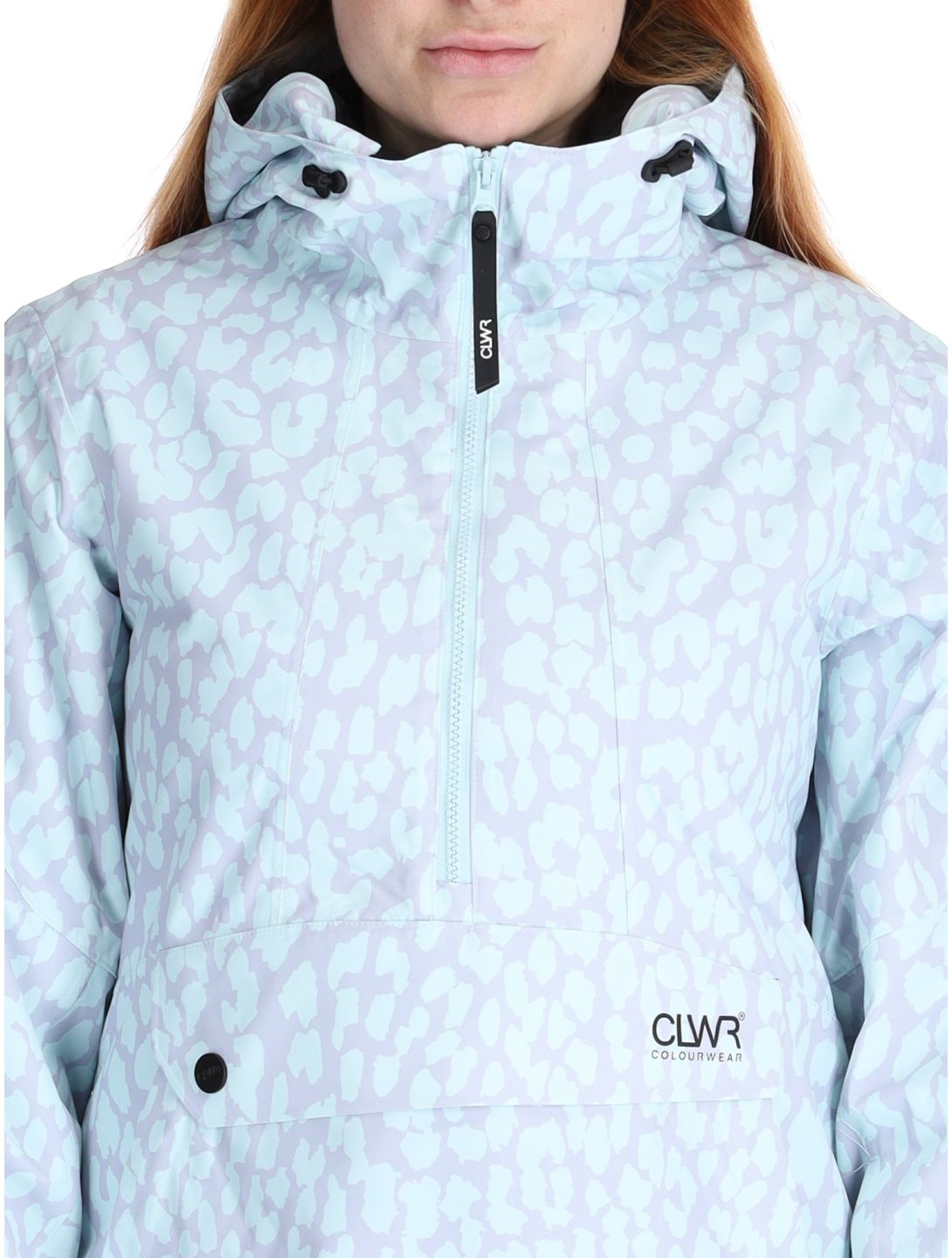 ColourWear, W Homage 2.0 winter anorak dames Leopard Lilac paars 