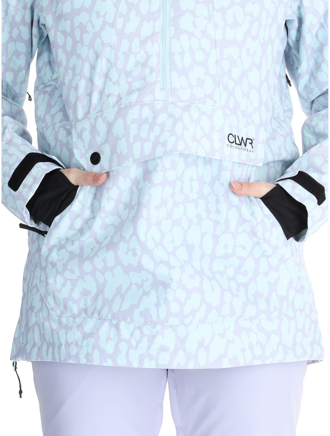 ColourWear, W Homage 2.0 winter anorak dames Leopard Lilac paars 