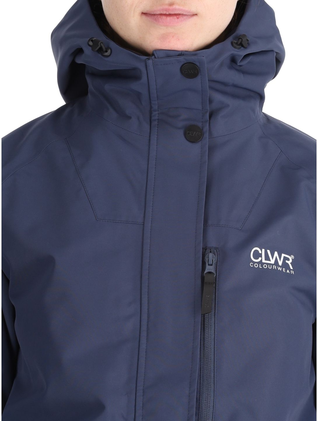 ColourWear, W Macaron ski-jas dames Navy blauw 