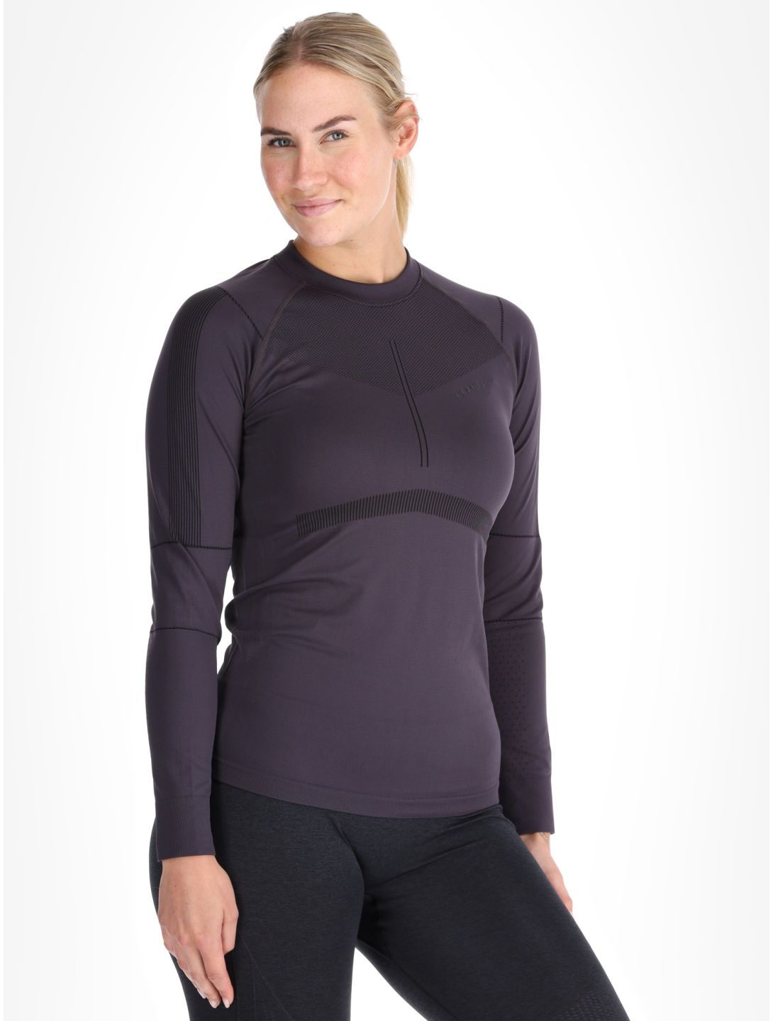 Craft, Active Intensity Crewneck LS thermoshirt dames DK Plum paars 