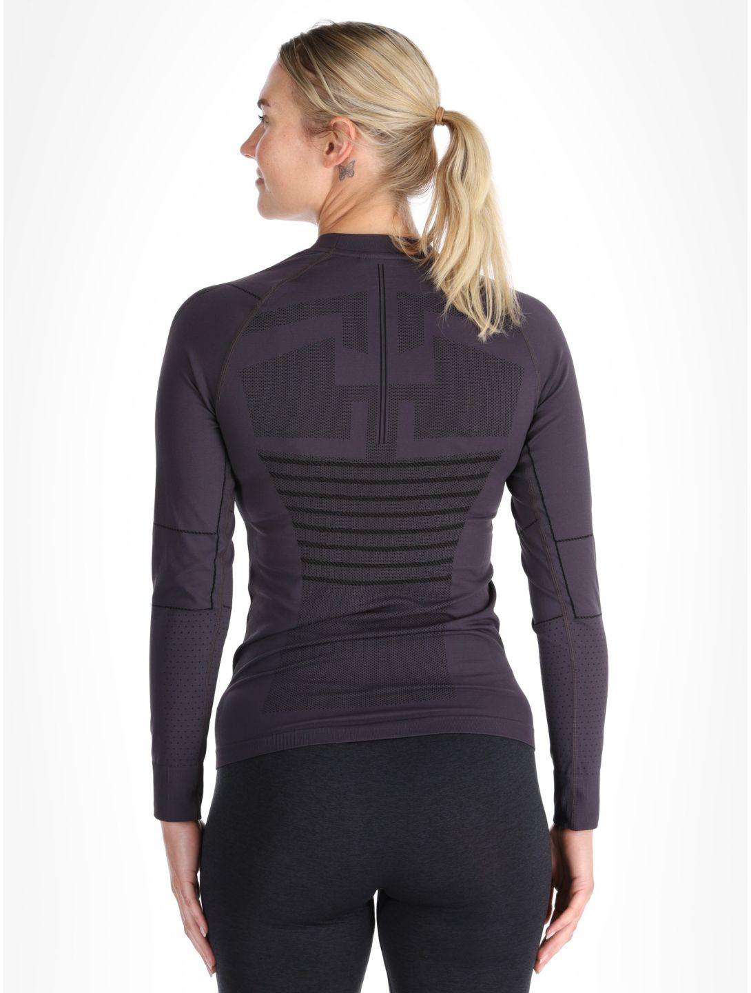 Craft, Active Intensity Crewneck LS thermoshirt dames DK Plum paars 