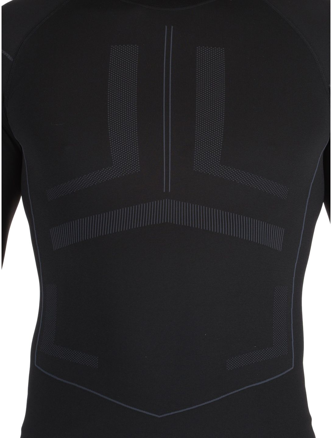 Craft, Active Intensity Crewneck LS thermoshirt heren Black / Asphalt zwart 