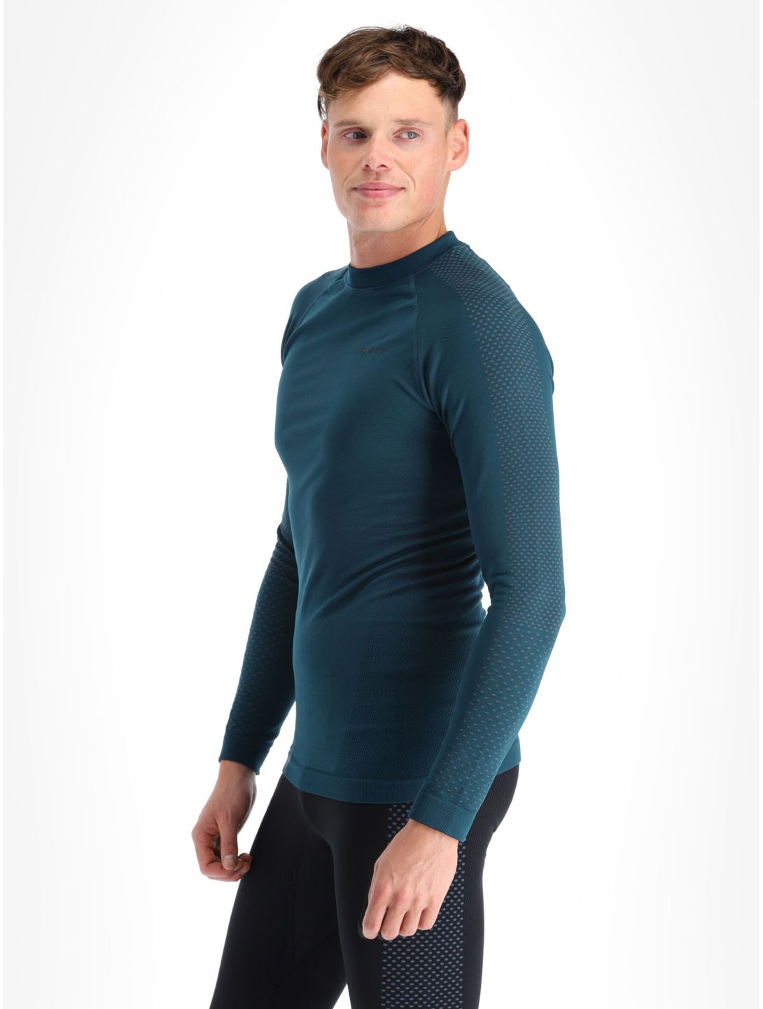 Craft, Adv Warm Intensity LS thermoshirt heren Pond-Granite blauw 