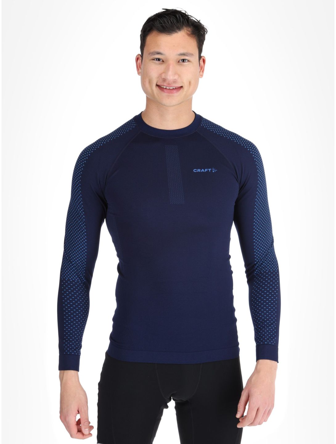 Craft, Adv Warm Intensity LS thermoshirt heren Blaze / Royal blauw 