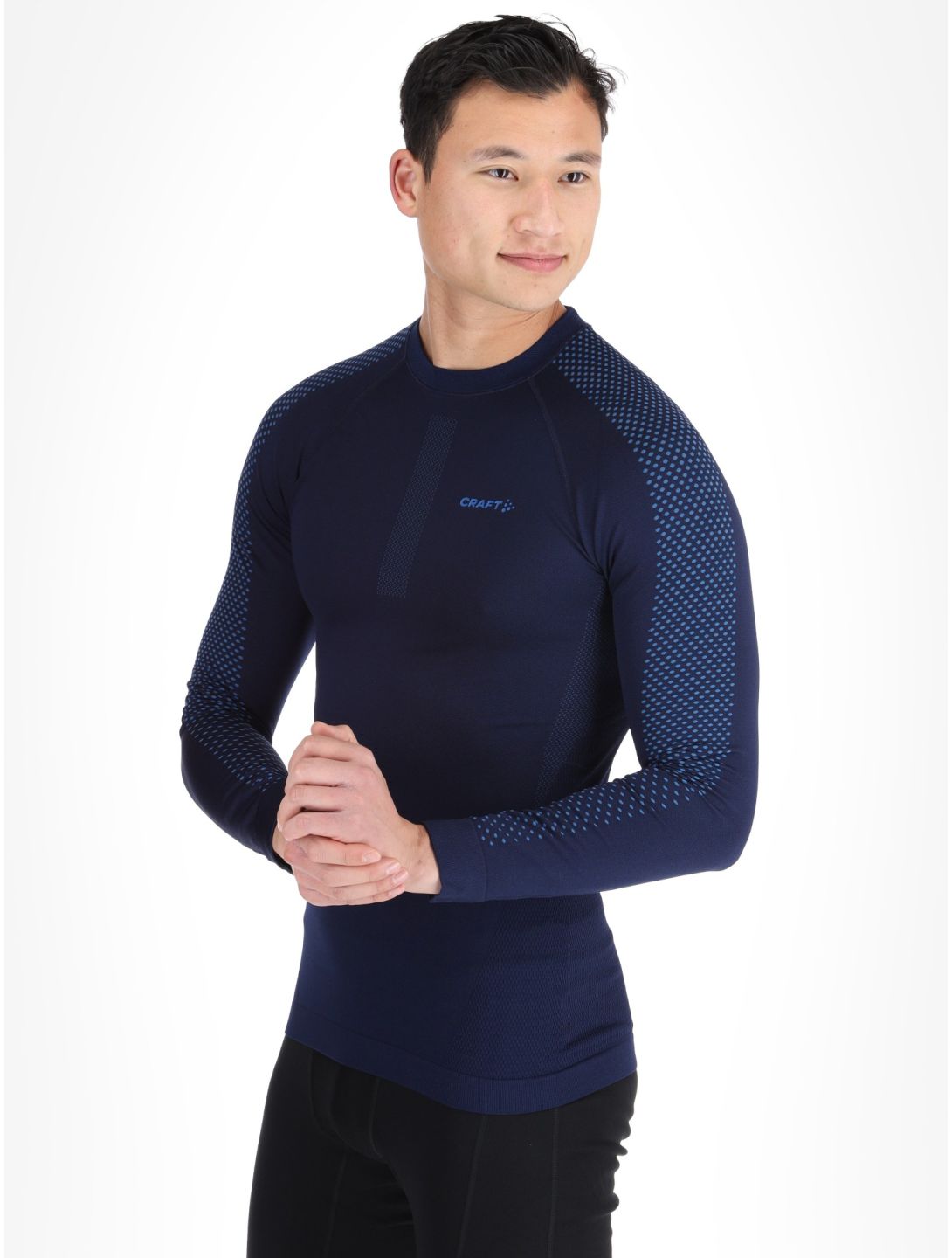 Craft, Adv Warm Intensity LS thermoshirt heren Blaze / Royal blauw 