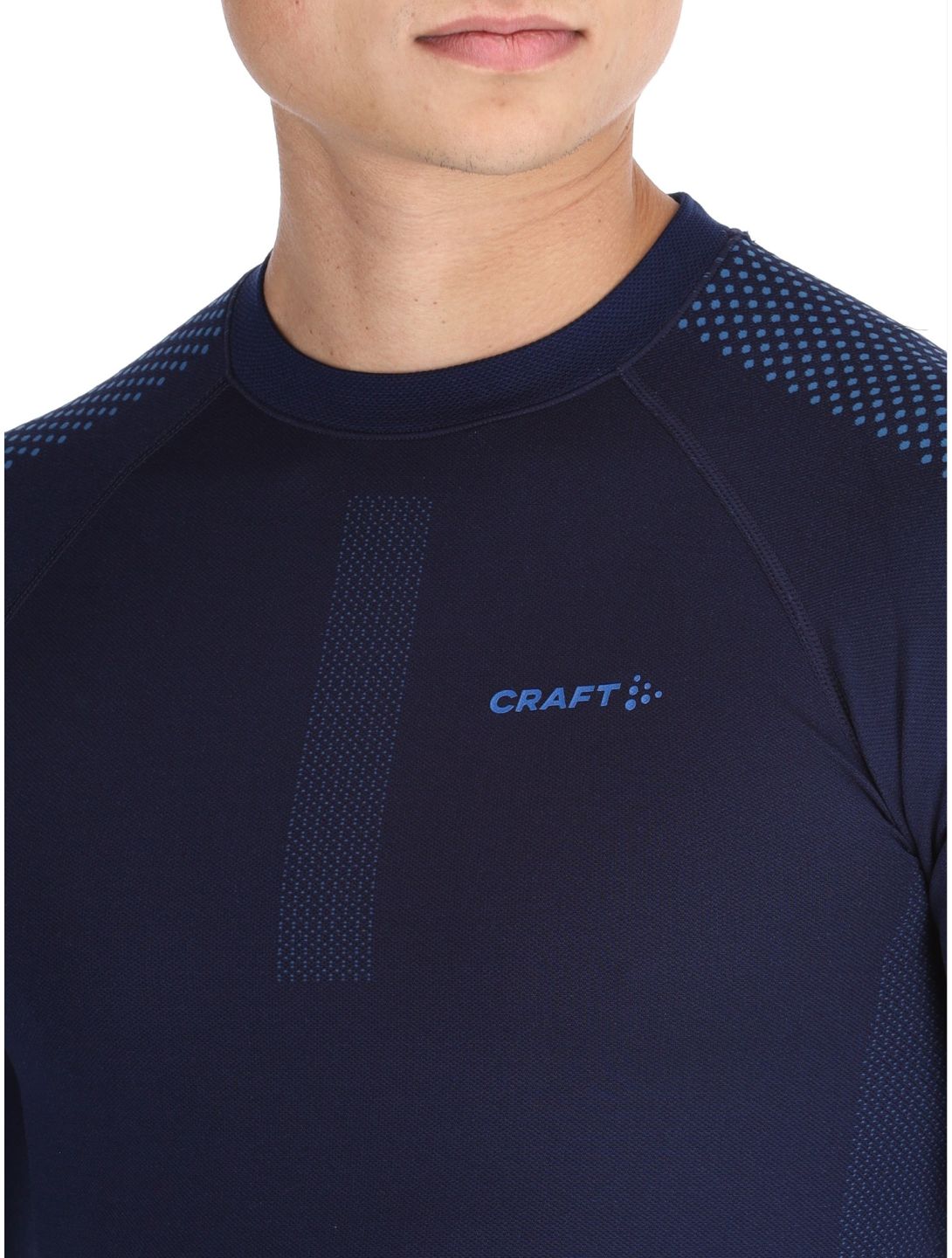 Craft, Adv Warm Intensity LS thermoshirt heren Blaze / Royal blauw 