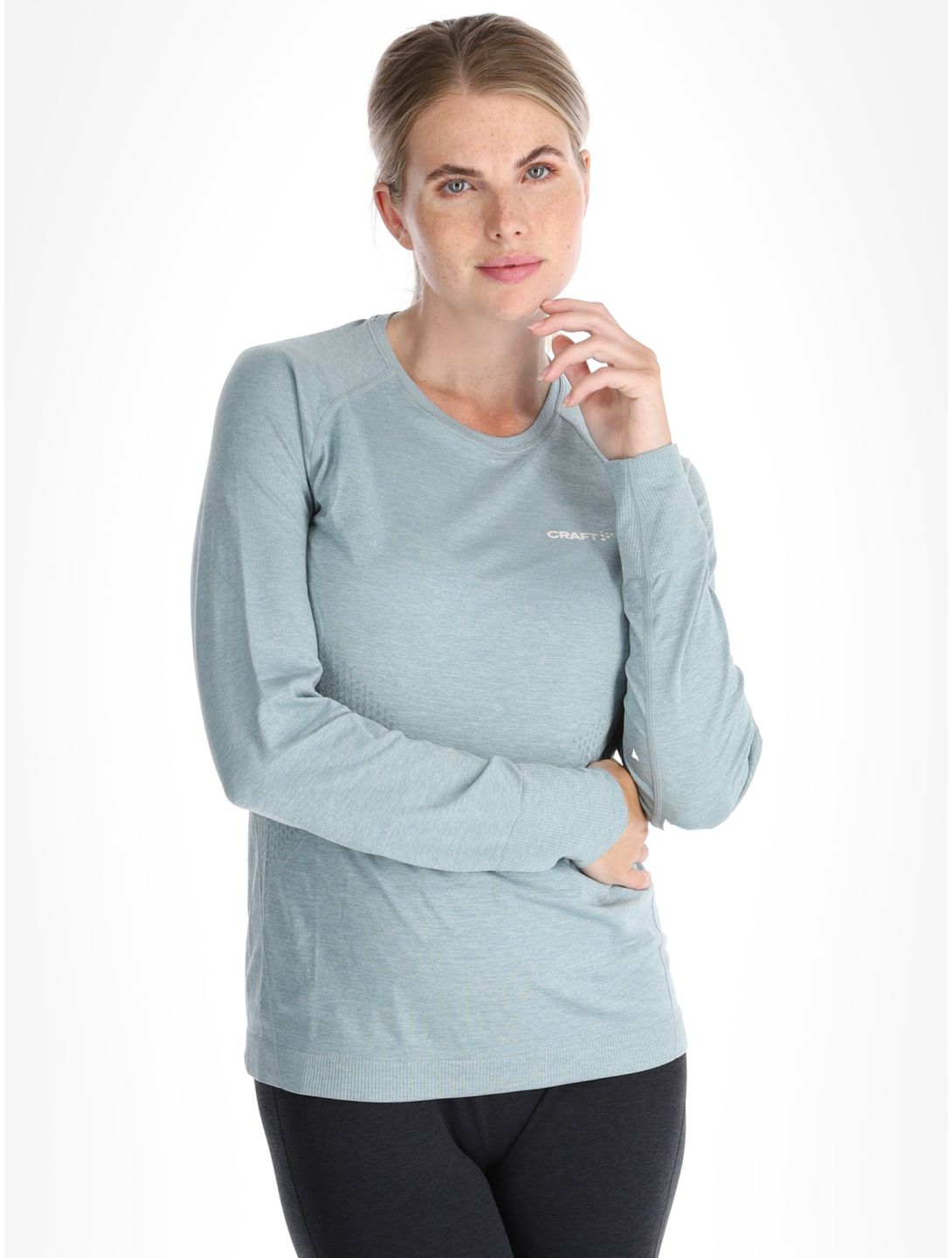 Craft, Core Dry Active Comfort LS thermoshirt dames Arona grijs 