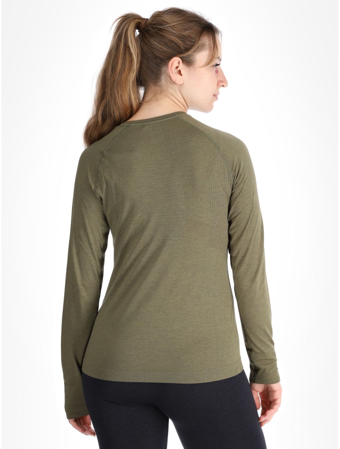 Craft, Core Dry Active Comfort LS thermoshirt dames Rift groen 