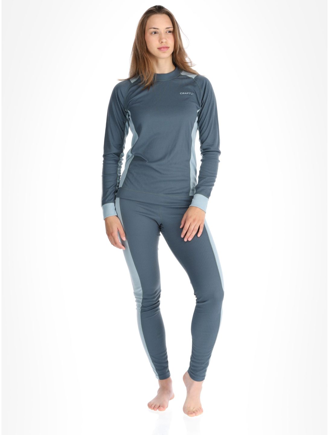 Craft, Core Dry Baselayer Set thermoset dames Orion / Aron grijs 