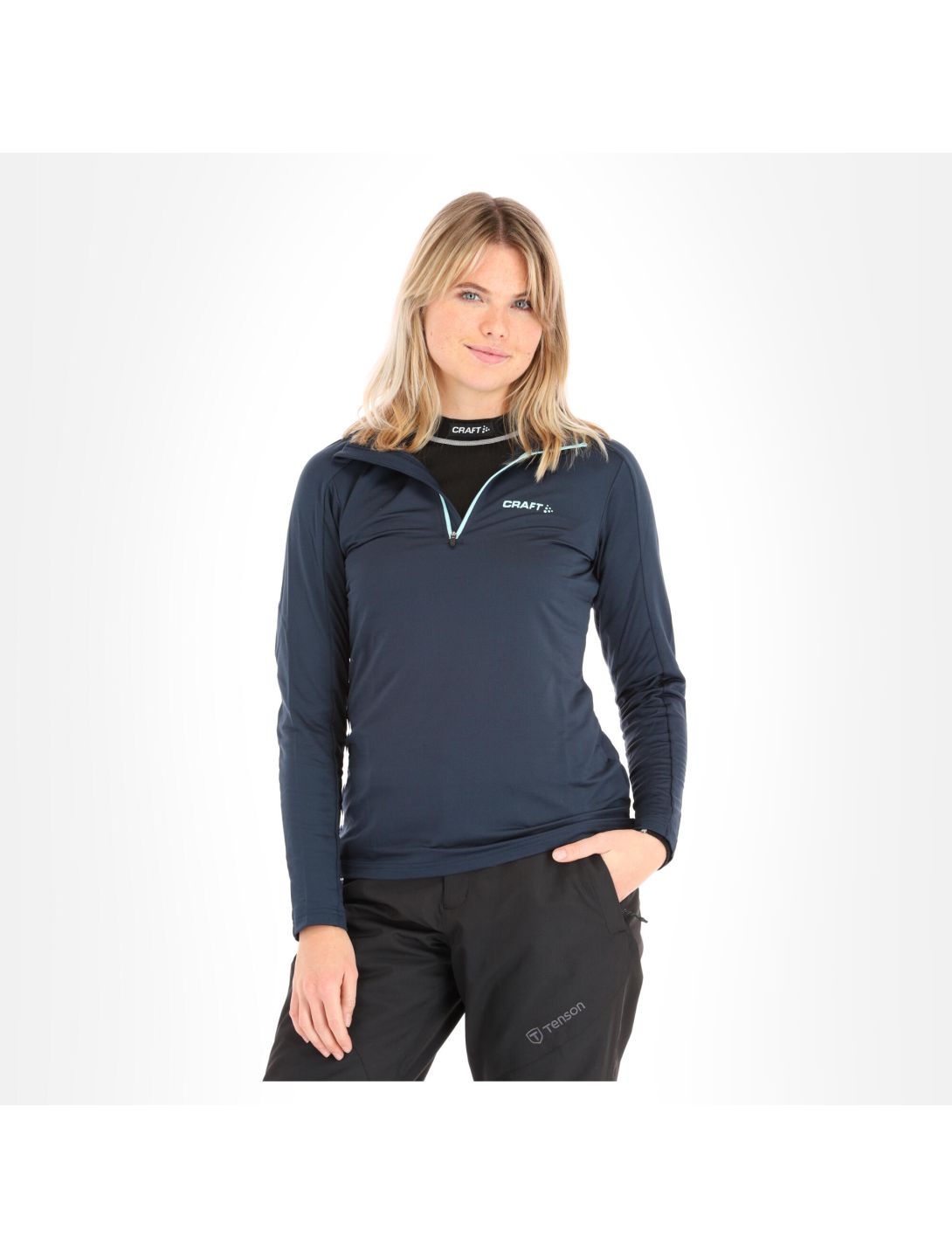 Craft, Core Gain Midlayer W skipully dames blaze Blauw