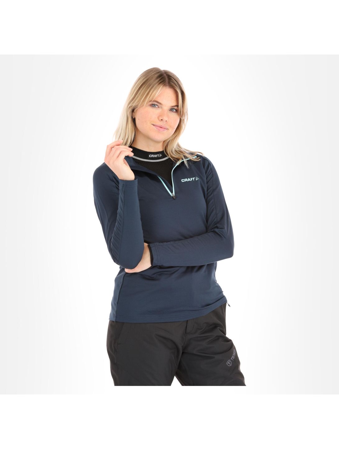 Craft, Core Gain Midlayer W skipully dames blaze Blauw