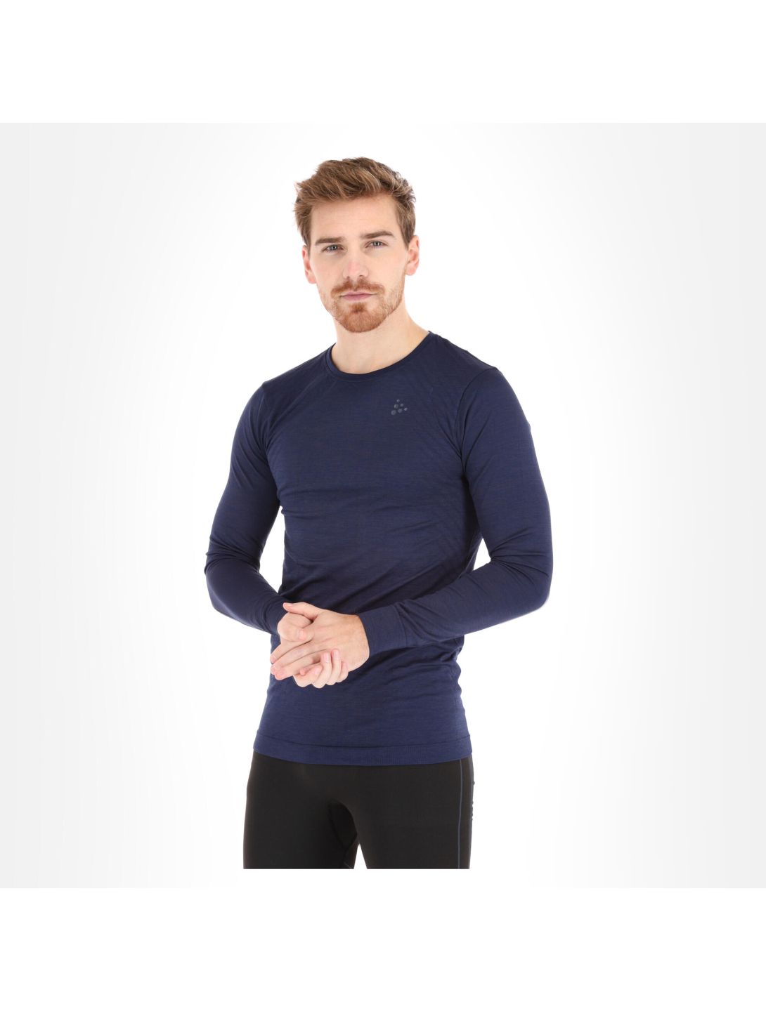 Craft, Fuseknit Comfort Rn Ls M thermoshirt heren maritime Blauw