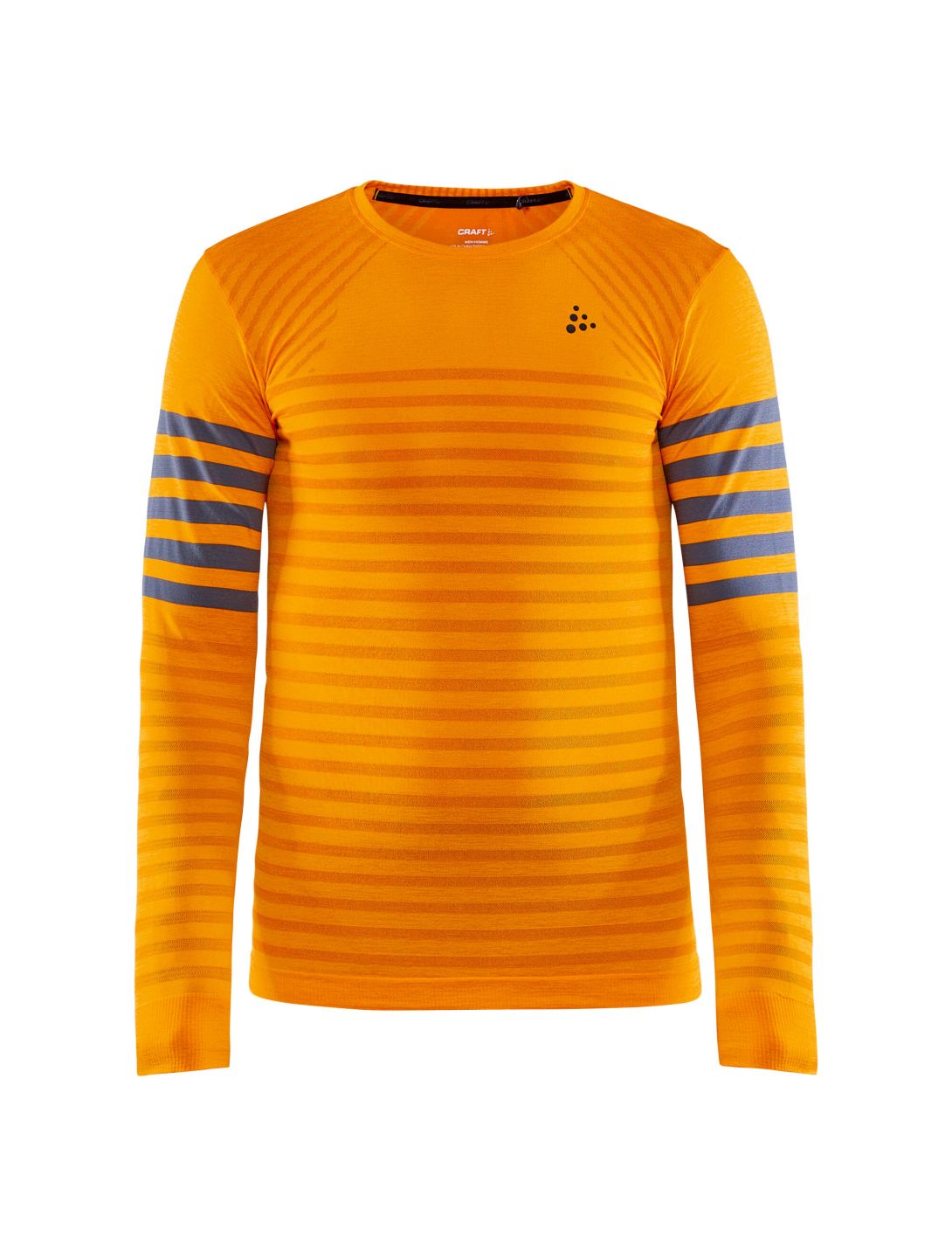 Craft, Fuseknit Comfort Rn Ls M thermoshirt heren oranje