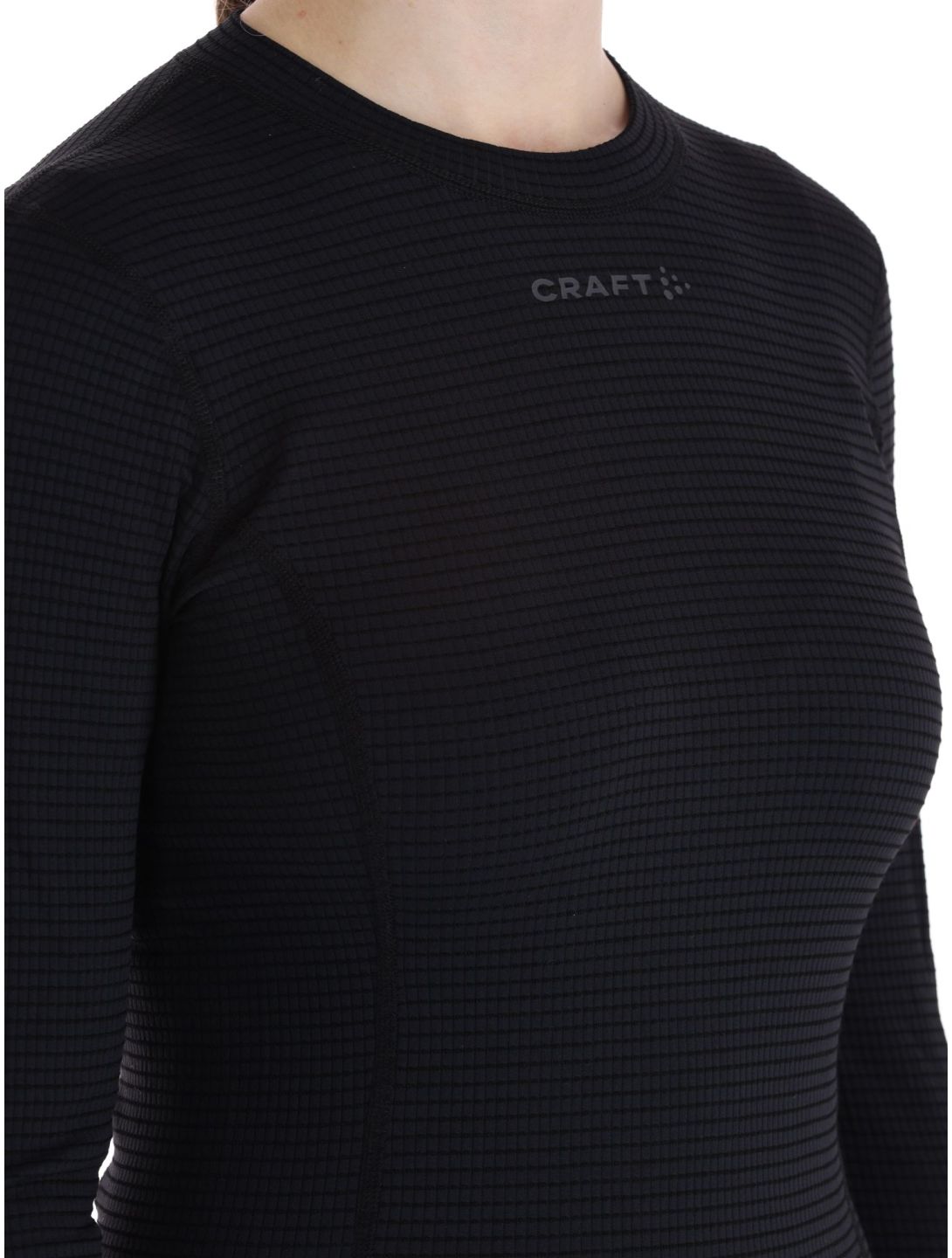 Craft, Pro Wool Extreme X LS thermoshirt dames Black zwart 