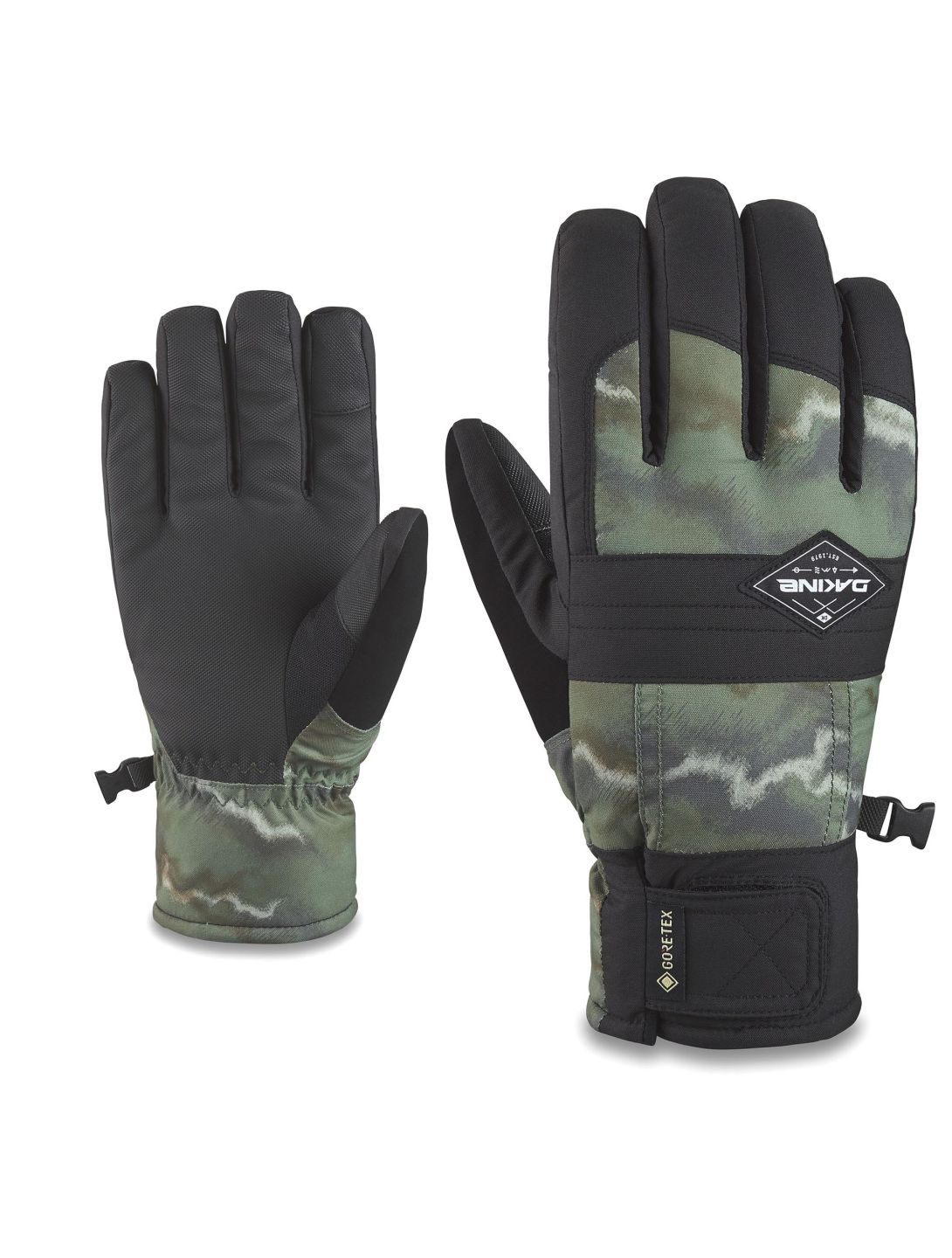 Dakine, Bronco Gore-Tex Glove handschoenen heren ashcroft camo Bruin/Zwart