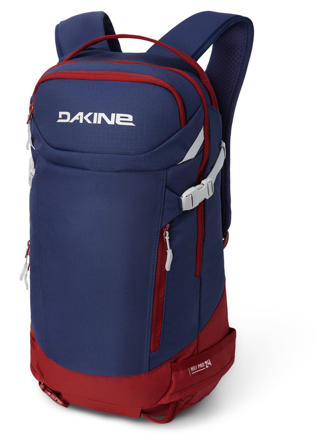 Dakine, Heli Pro 24L rugzak unisex Naval Academy blauw, rood 